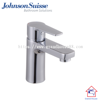 Johnson Suisse Turin Single Lever Basin Mixer Without Waste, Chrome Plated