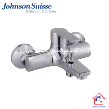 Johnson Suisse Turin Single Lever Wall-mounted Bath Shower Mixer without Shower Kit, Chrome Plated