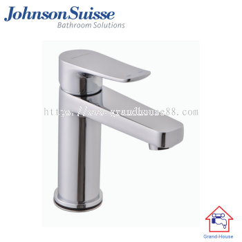 Johnson Suisse Milano Single Lever 陆" Basin Pillar Tap, Chrome Plated