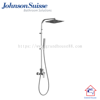 Johnson Suisse Single Lever Wall-mounted Shower Mixer Column Set