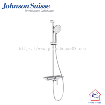 Johnson Suisse Trento Single Lever Wall-Mounted Shower Mixer comes with Sliding Bar and Panel