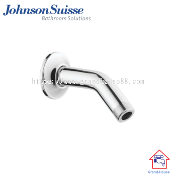 Johnson Suisse Brass Shower Arm and Flange (150mm)