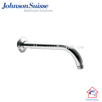 Johnson Suisse Brass Shower Arm and Flange (200mm)