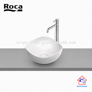 Roca OHTAKE Fineceramic Over countertop Wash Basin (White)