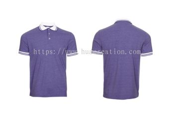 Single Jersey Plain Polo Shirt - SJ08