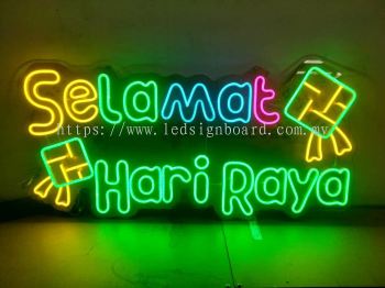 Selamat Hari Raya LED Neon Signage
