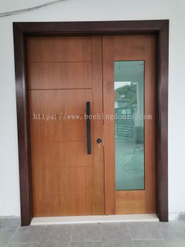 Unequal Double Door