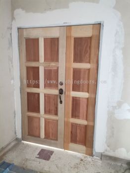 Unequal Double Door