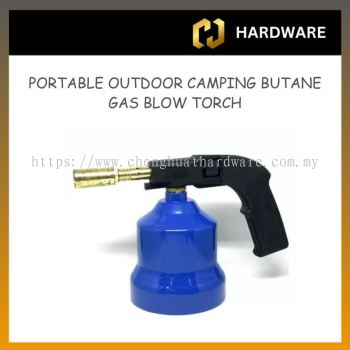 PORTABLE OUTDOOR CAMPING BUTANE GAS BLOW TORCH