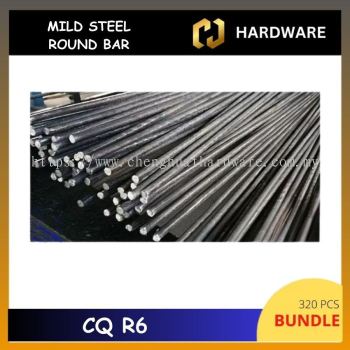 MILD STEEL ROUND BAR [320 PCS/BUNDLE] CQ R6