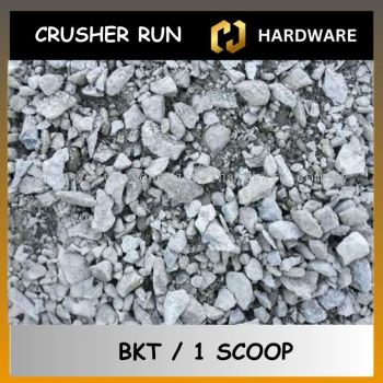 CRUSHER RUN BKT / 1 SCOOP