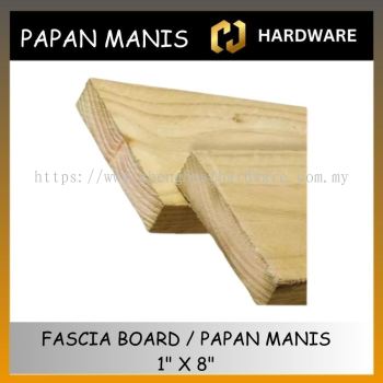 FASCIA BOARD 1" X 8"