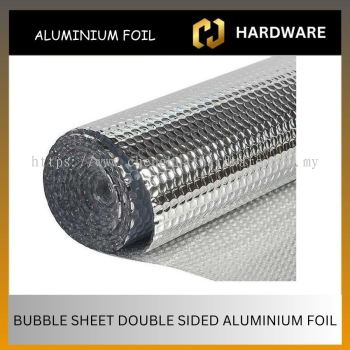 DOUBLE SIDE BUBBLE ALUMINIUM FOIL FIRE RETARDANT