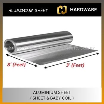 ALUMINIUM SHEET 0.21MM x 3′ x 8′