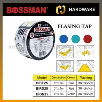 BOSSMAN INDUSTRIAL ROOFING FLASHING TAPE - 2" X 5M ( BIBE 25 , BIRD 25 , BIGN 25 )