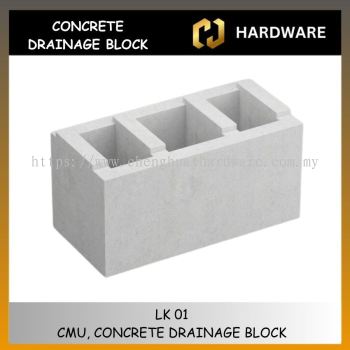 CONCRETE DRAINAGE BLOCK LK 01