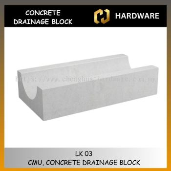 CONCRETE DRAINAGE BLOCK LK 03