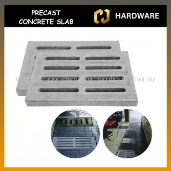 PRECAST CONCRETE DOUBLE SLAB ( L600MM x W395MM x H60MM ) ASIAN TILES REINFORCED CONCRETE GRATING