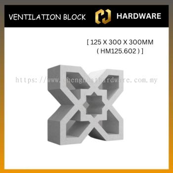 VENTILATION BLOCK - 125x300x300MM HM125.602