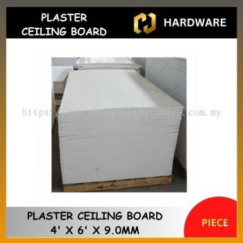 PLASTER CEILING BOARD 9 MM (PIECE)