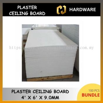 PLASTER CEILING BOARD 9 MM (100 PCS/BUNDLE)