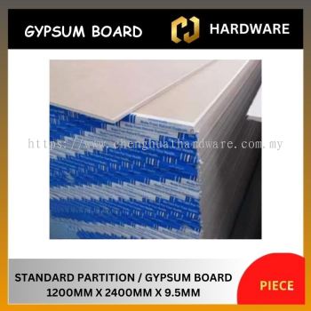 STANDARD PARTITION / GYPSUM BOARD 9.5 MM (PIECE)