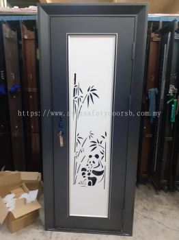 SAFETY DOOR 35X7 BLUE LC642-2 LH