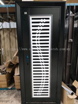 SAFETY DOOR 35X7 BLACK LC622-2 LH