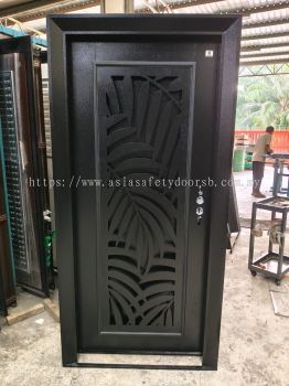 SAFETY DOOR 3X7 BLACK LC707-1 BLACK RH[OPEN IN]