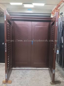 SAFETY DOOR DL6X7 COPPER LC620-1 COPPER DD9005 RH[DIGITAL LOCK]