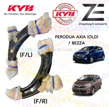 KYB Kayaba Front Lower Control Arm Set (Left + Right Pair) | Perodua Axia (2014-2022) &amp; Bezza (All Years)