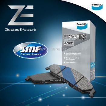 Bendix MKT Front Brake Pad Nissan Teana J32 2.0 2.5 2010-2019 DB1232 Metal King Titanium