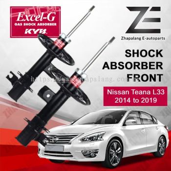 KYB Excel-G Front Shock Absorber Strut Pair for Nissan Teana L33 2014-On Premium Gas Twin Tube Suspension Left Right Set