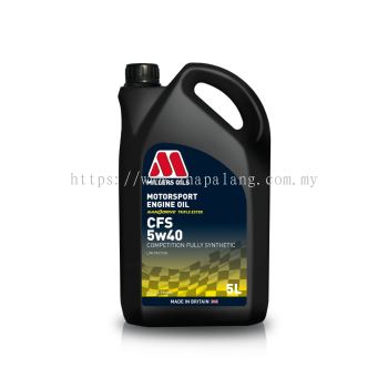 MILLERS Oils CFS 5W40 Nanodrive 5L Competition Fully Synthetic Triple Ester Engine Oil