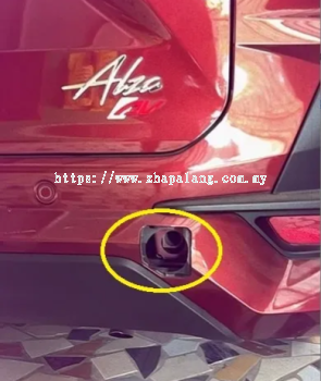 Original Perodua Alza D27A Rear Bumper Towing Hook Cover (52163-BZ090)