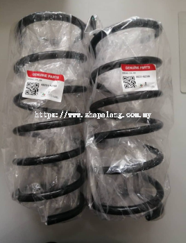 (Pair) Original Perodua Myvi M301 M302 Myvi 1.0 Lagi Best D54T Rear Coil Spring (48231-BZ350)