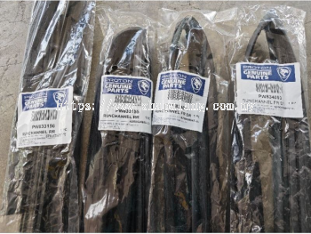 Original Proton Waja Front & Rear Door Window Glass Run Channels (FL: PW834093 | FR: PW834094 | RL: PW833155 | RR: PW833156)