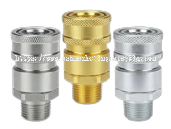 DIXON V-Series Valved Male Coupler
