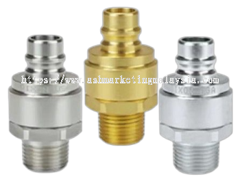 DIXON V-Series Valved Male Plug