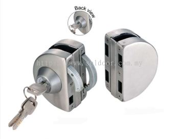 Glass Patch Lock