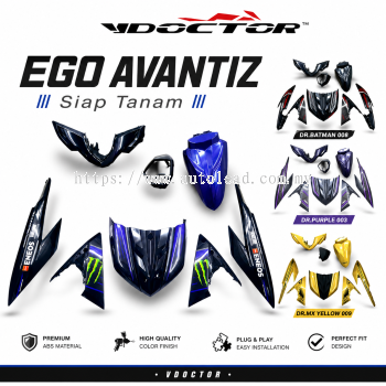 EGO AVANTIZ Doctor Siap Tanam Cover Set Motor (20 Design)