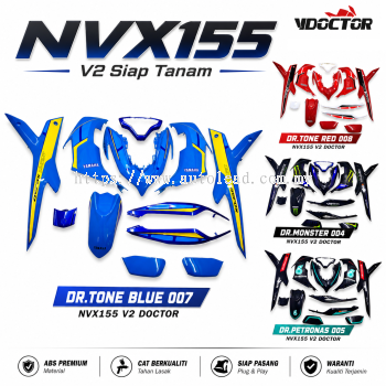 NVX155 V2 Doctor Siap Tanam Cover Set Motor