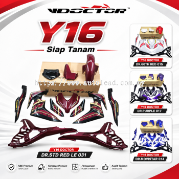 Y16 Doctor Siap Tanam Cover Set Motor 31 (design)