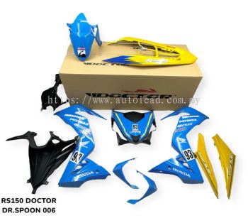 RS150 (V1) DOCTOR Siap Tanam Cover Set Motor ( 6 Design )