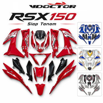 RSX150 Doctor Siap Tanam Cover Set Motor ( 13 Design )