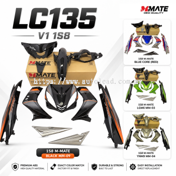 LC135 V1 1S8 M-MATE COVER SET (12 DESIGN)