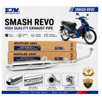 SUZUKI SMASH REVO SMASH V115 V SMASH110 STANDARD STD EXHAUST  EKZOS PIPE MUFFLER EJM