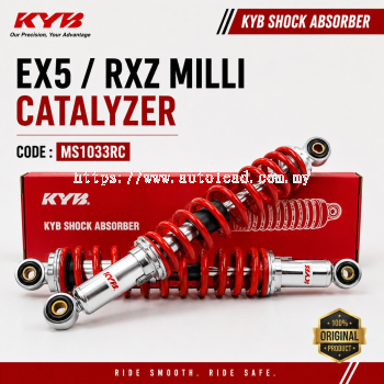 KAYABA RXZ EX5 MILLI CATALYZER BOSS REAR ABSORBER MS1033R