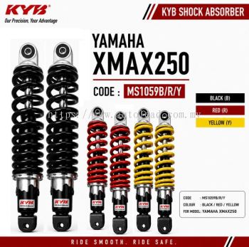 KAYABA XMAX250 REAR ABSORBER MS1059B/R/Y