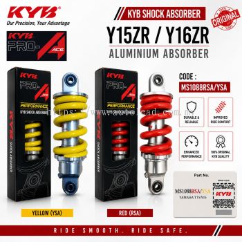 KAYABA Y15ZR Y16ZR PRO ACE REAR ABSORBER MS1088RSA/YSA B17 BAX